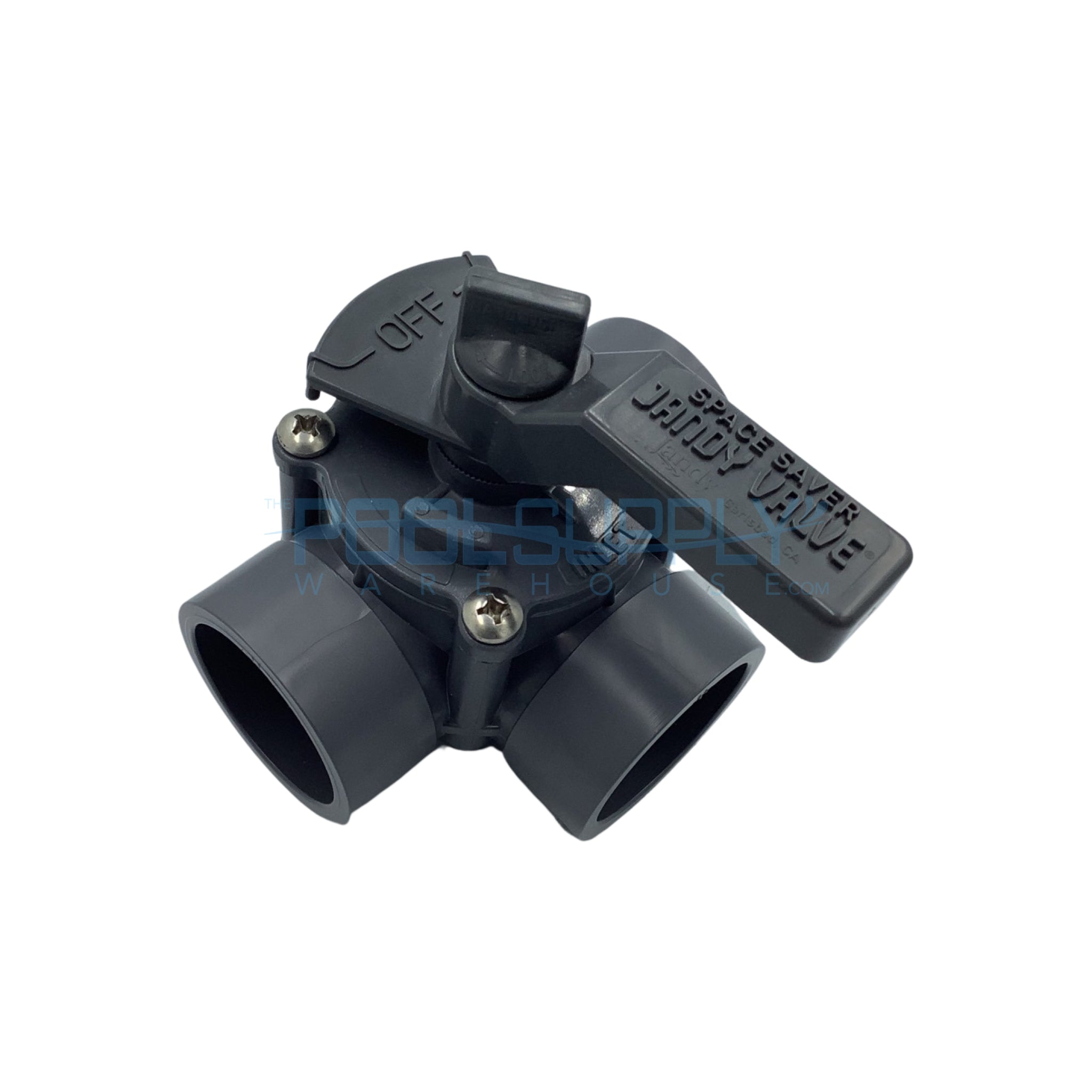 Jandy 1.5"-2" 3-Port CPVC Space Saver Valve - 3406 - The Pool Supply Warehouse