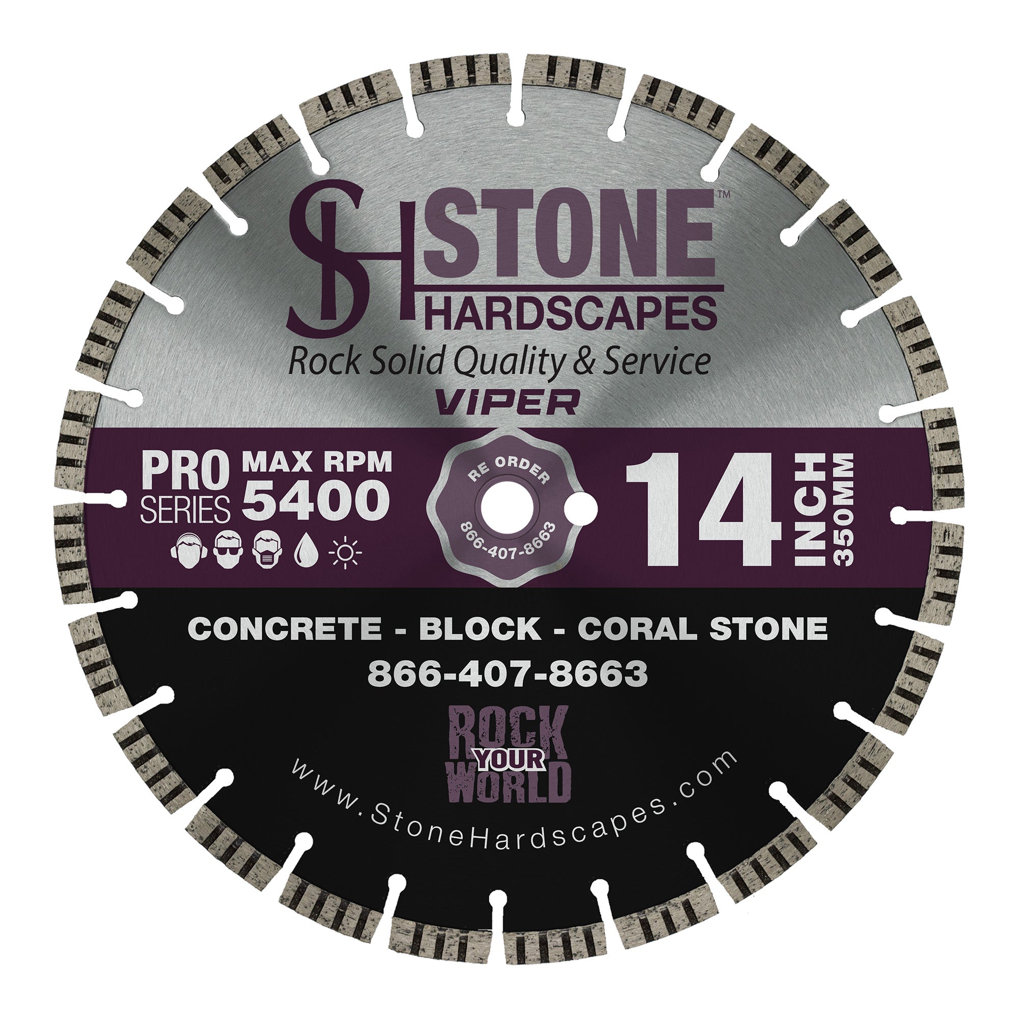 Stone Hardscapes Viper 14”