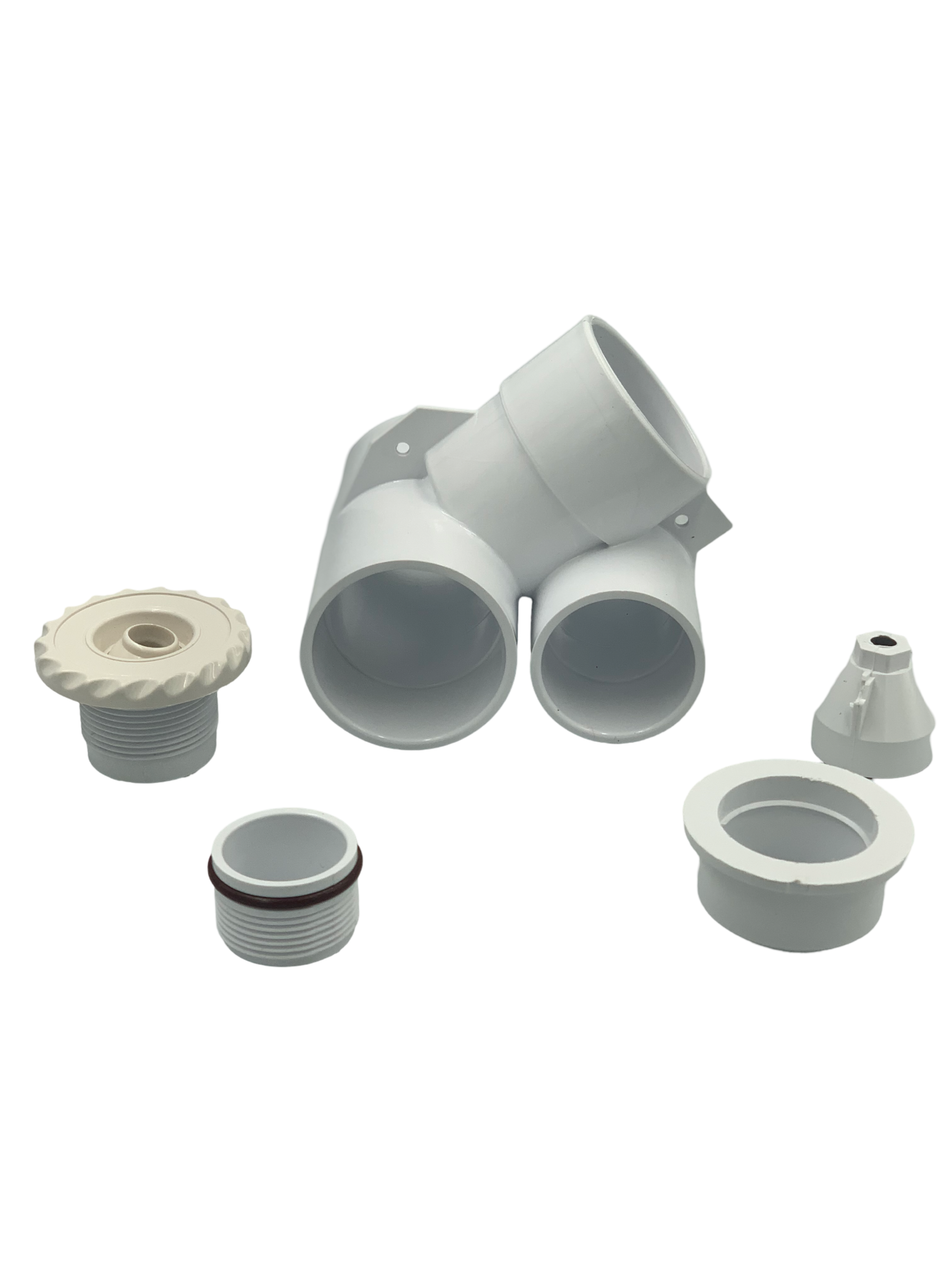 Waterway Plastics Complete Mini Gunite Body Assembly White - 210-3400