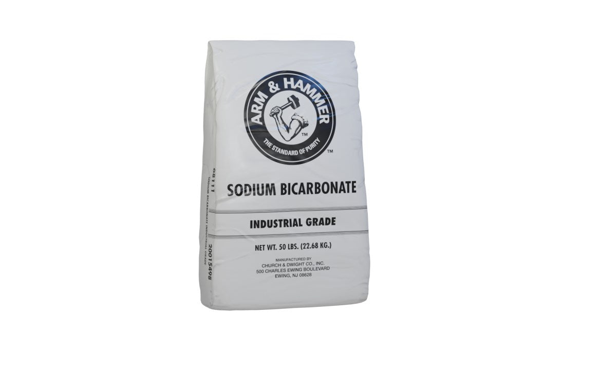 50 lbs Industrial Blend Sodium Bicarbonate Bag