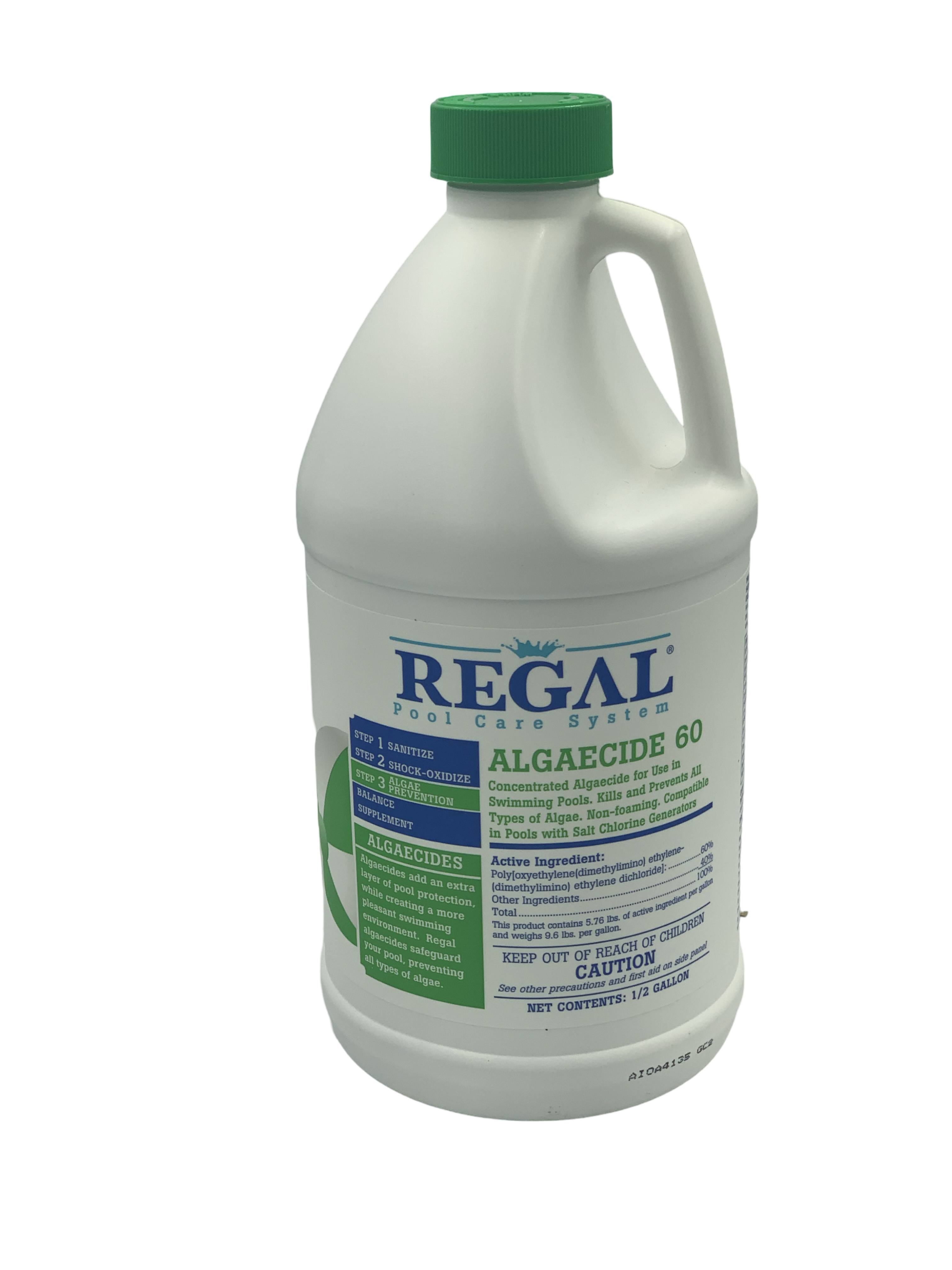 Regal Chemicals 1/2 gal Algaecide 60 Bottle - 47247580