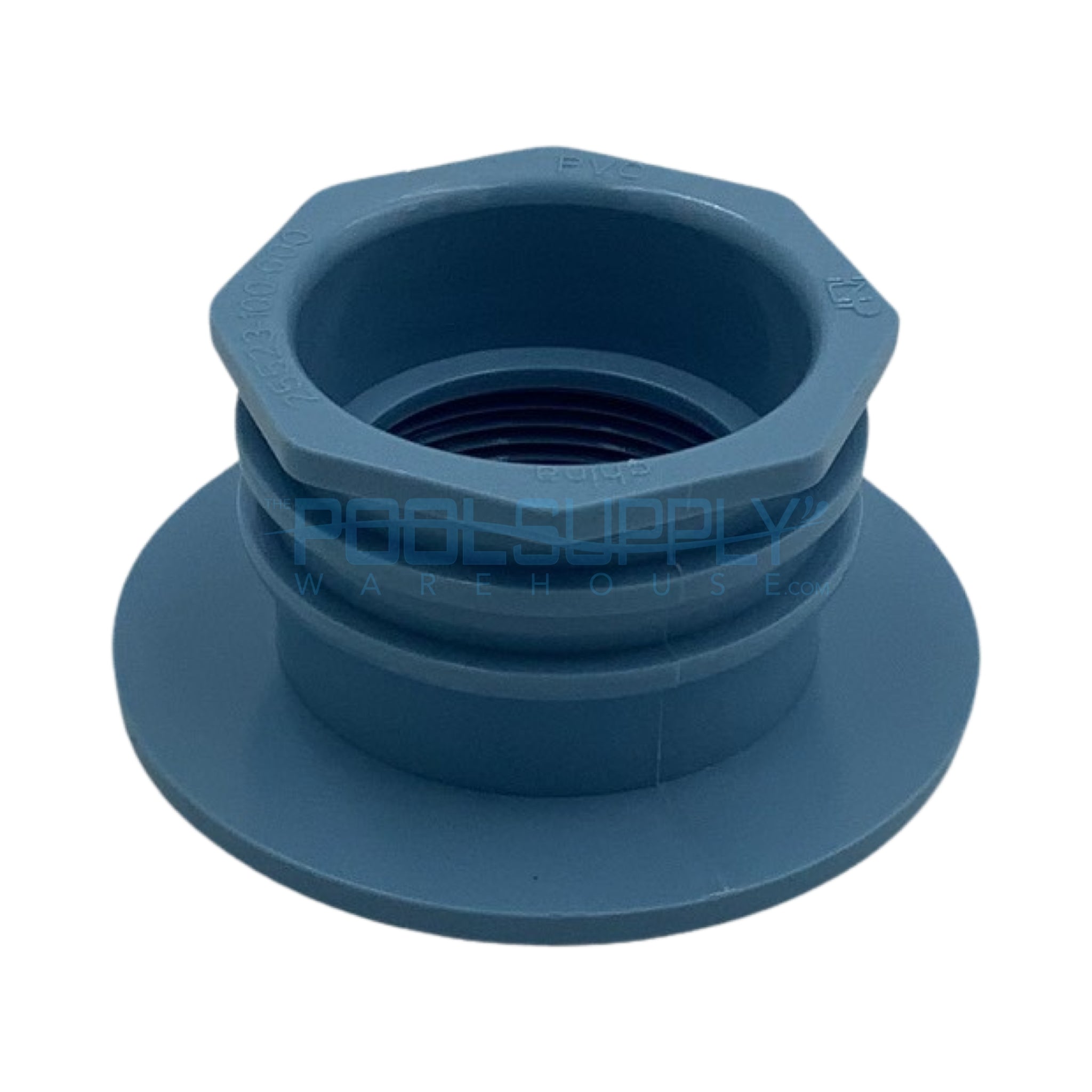 CMP 1-1/2x1-1/2" Inlet/Outlet Wall Return Fitting, Light Blue - 25523-159-000 - The Pool Supply Warehouse