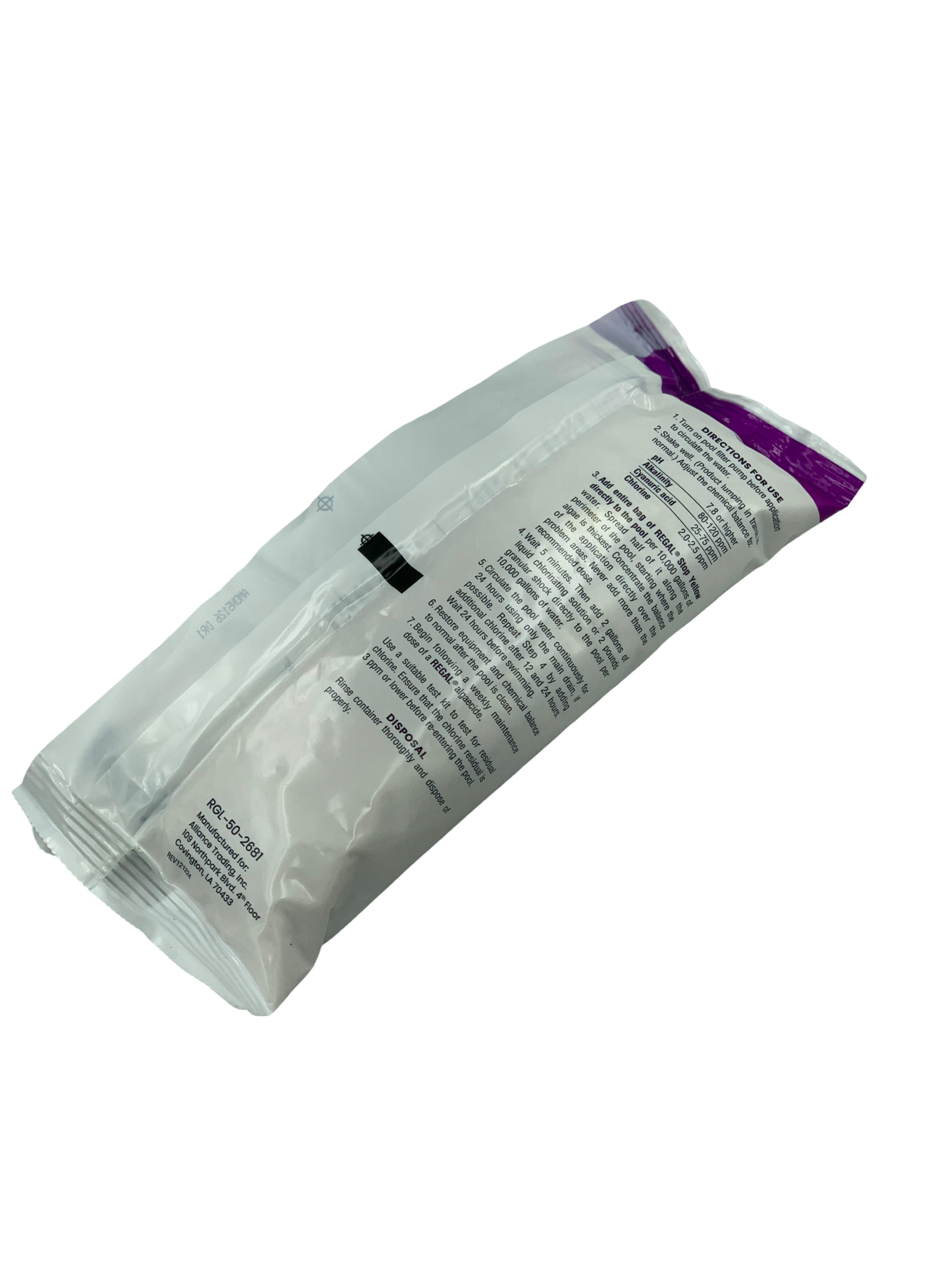 Yellow stop 21oz  Regal Chemicals