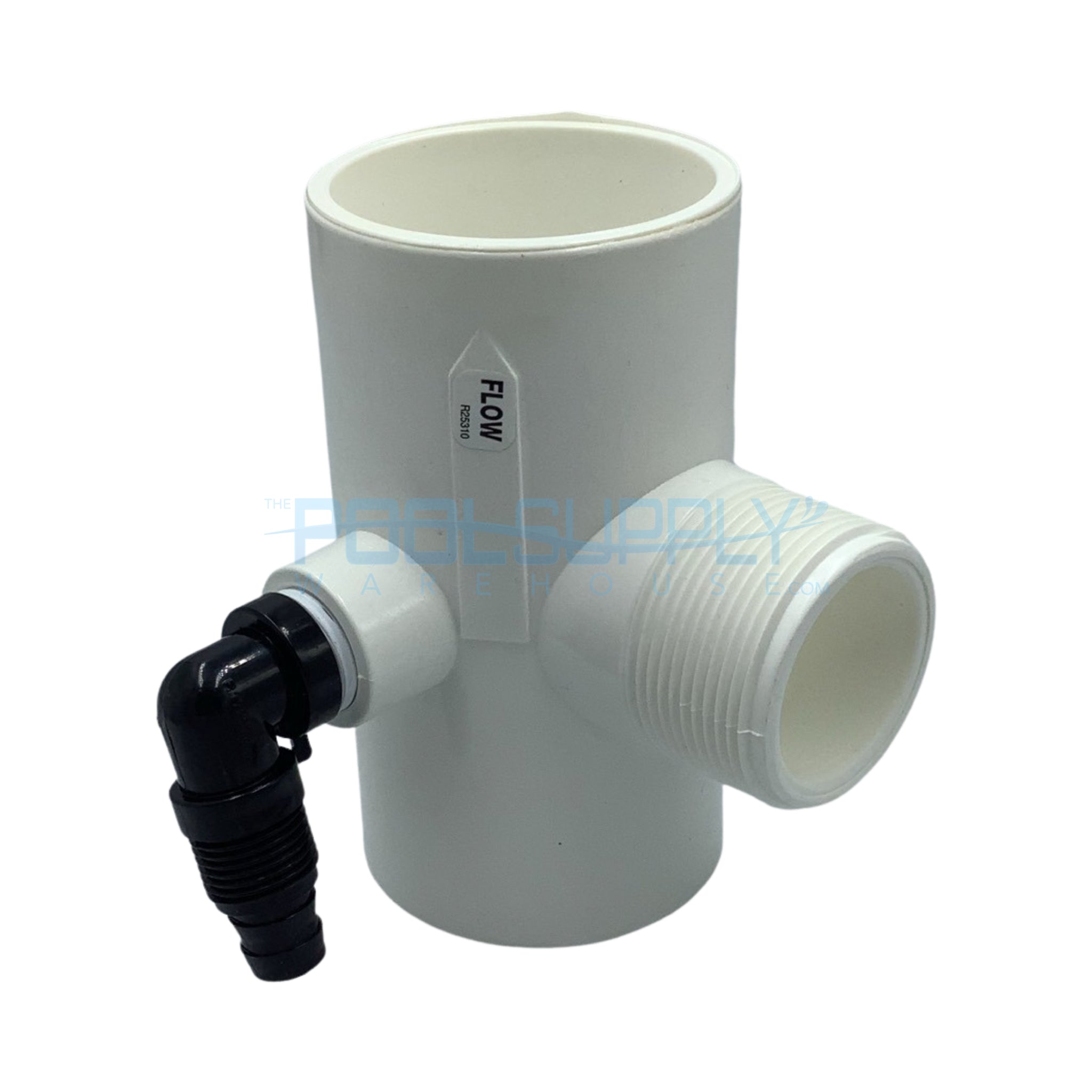 Inline Pool Chlorinator Diverter Tee Plumbing Part - R172317 - The Pool Supply Warehouse