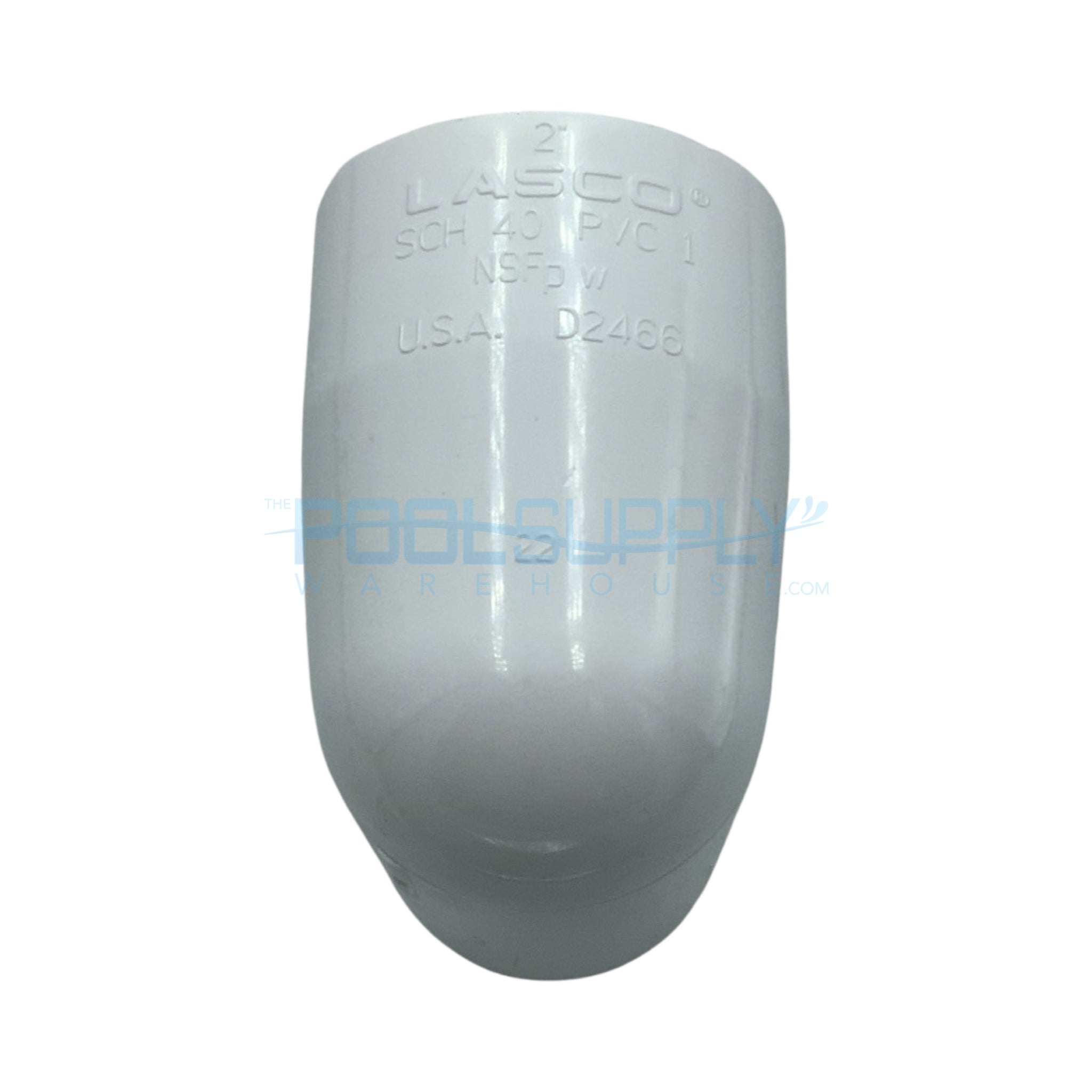 Lasco 2-1/2" SCH40 90° Street Elbow SPxSlip - 409025 - The Pool Supply Warehouse