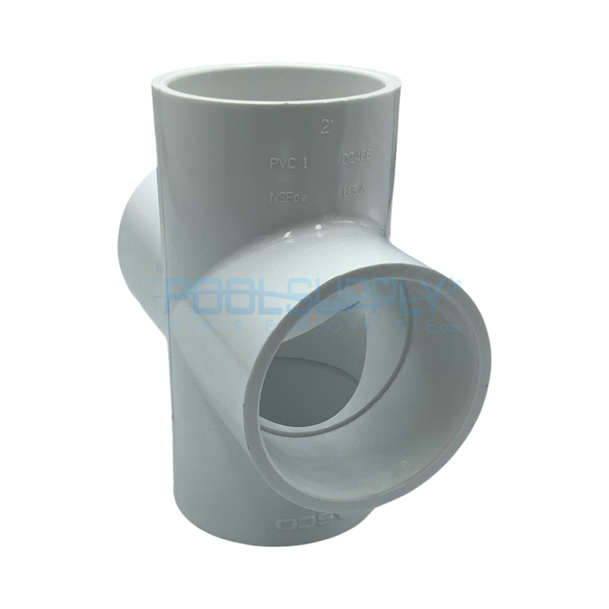 Lasco 2" SCH40 Cross SlipxSlipxSlipxSlip - 420020 - The Pool Supply Warehouse
