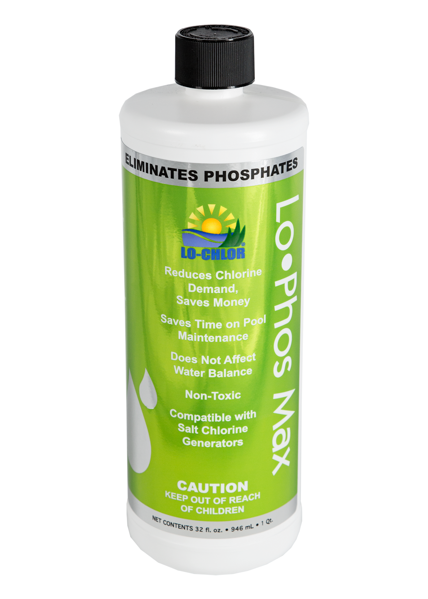 Lo-Chlor® Lo-Phos Max Phosphate Remover - 1 Qt - LO-PHOS-MAX-QT