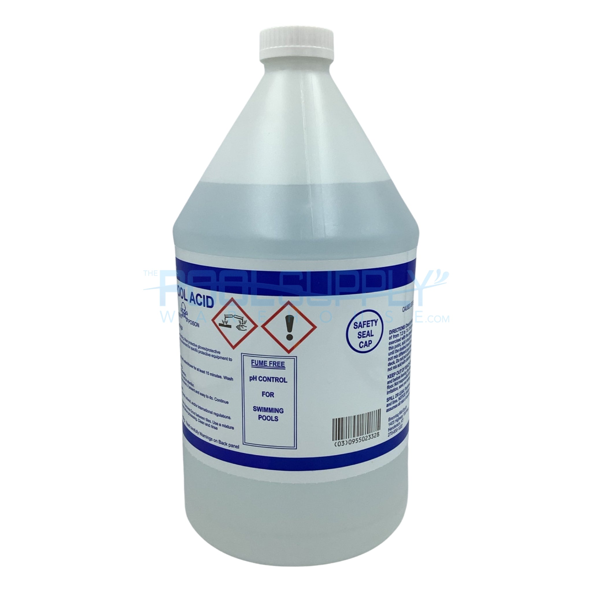 Non-Fuming Pool Acid 1 Gallon - AAA-8626 - The Pool Supply Warehouse