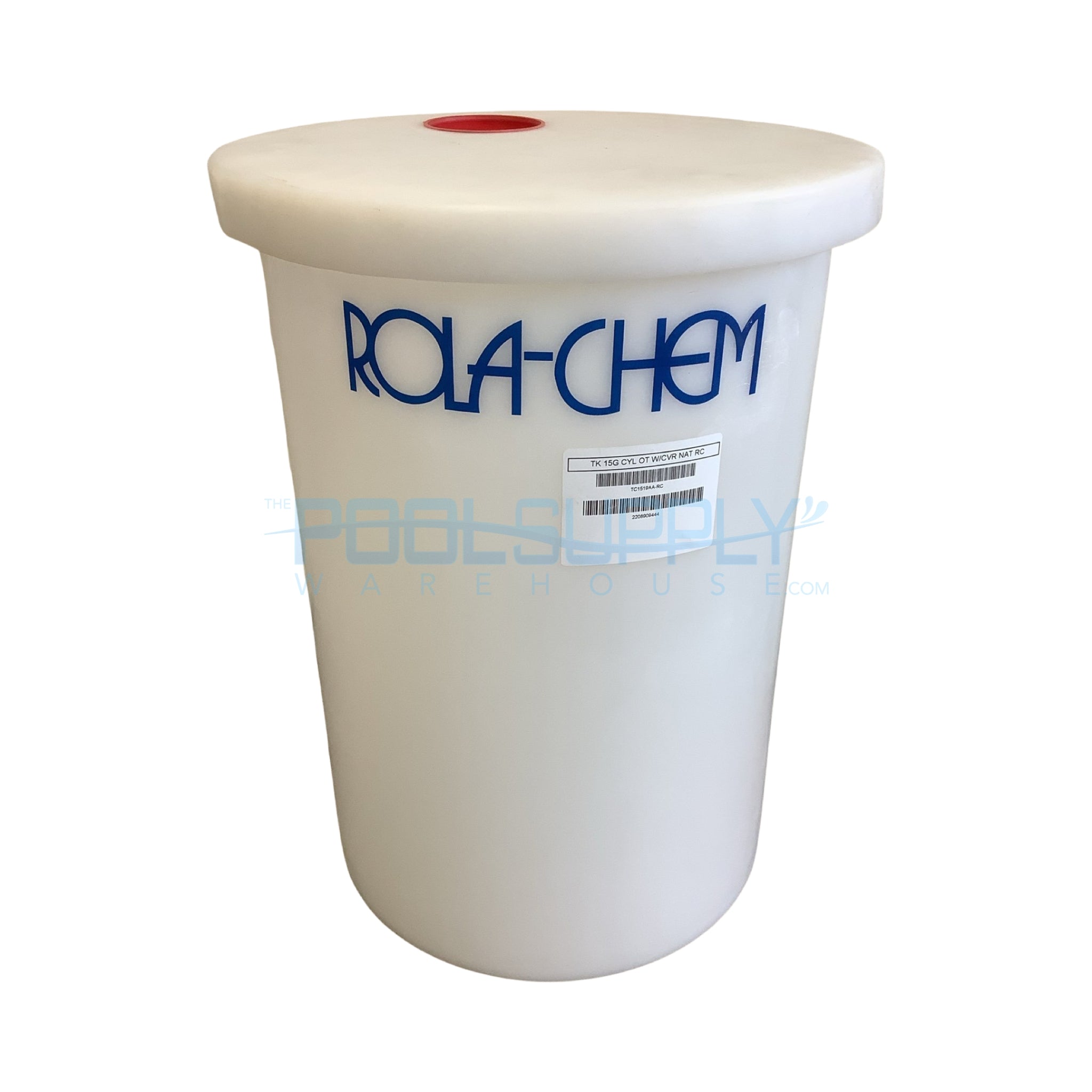 Rola-Chem Chemical Feed Tank 15 Gallon - 561415 - The Pool Supply Warehouse