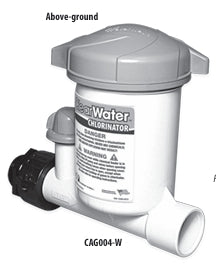 Above Ground Chlorinator For 4 - 3" Tablets with 1-1/2" Hose Adapter