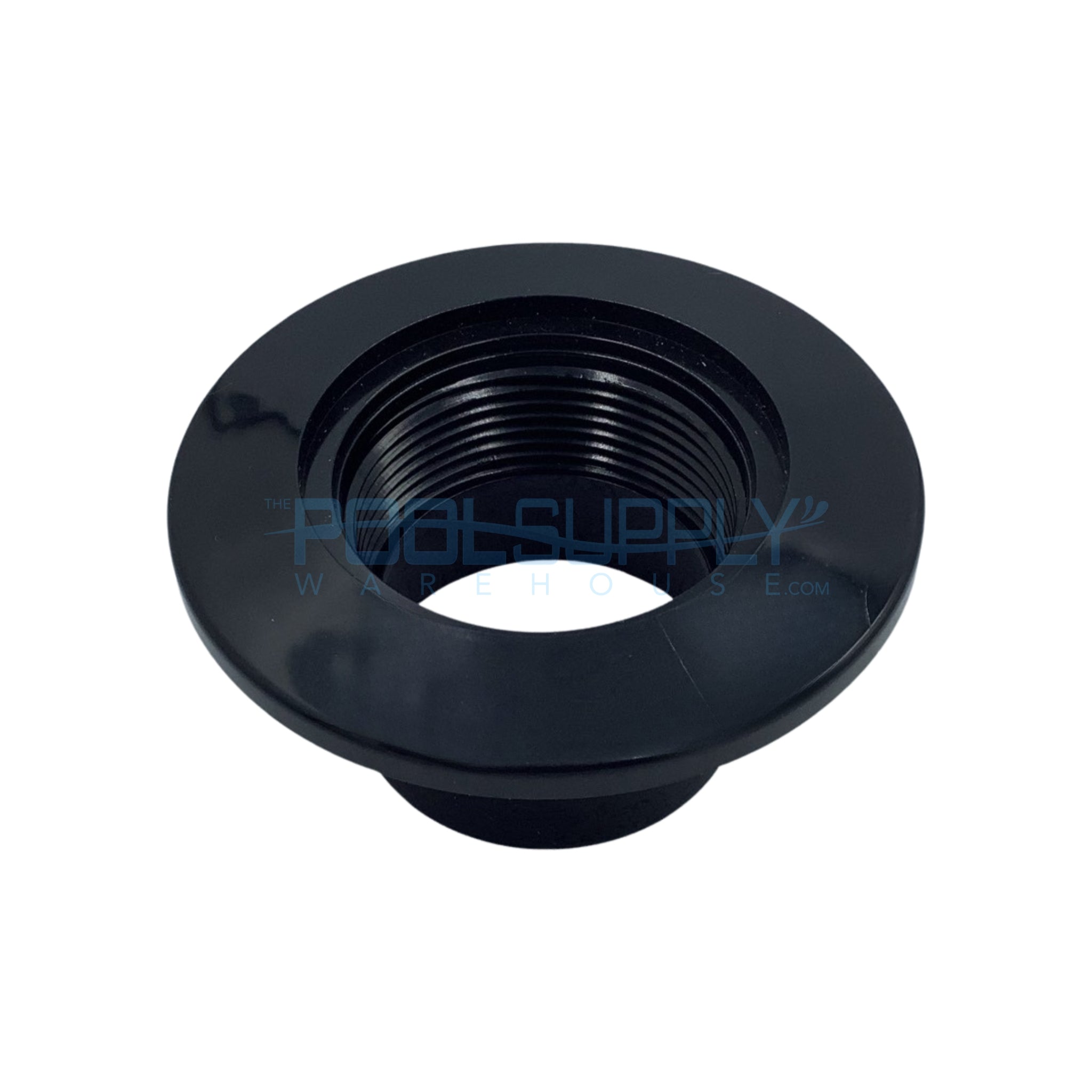 Super-Pro Gunite Wall Fitting 1-1/2" FIP x 2" Socket Black - 25524-204-000 - The Pool Supply Warehouse