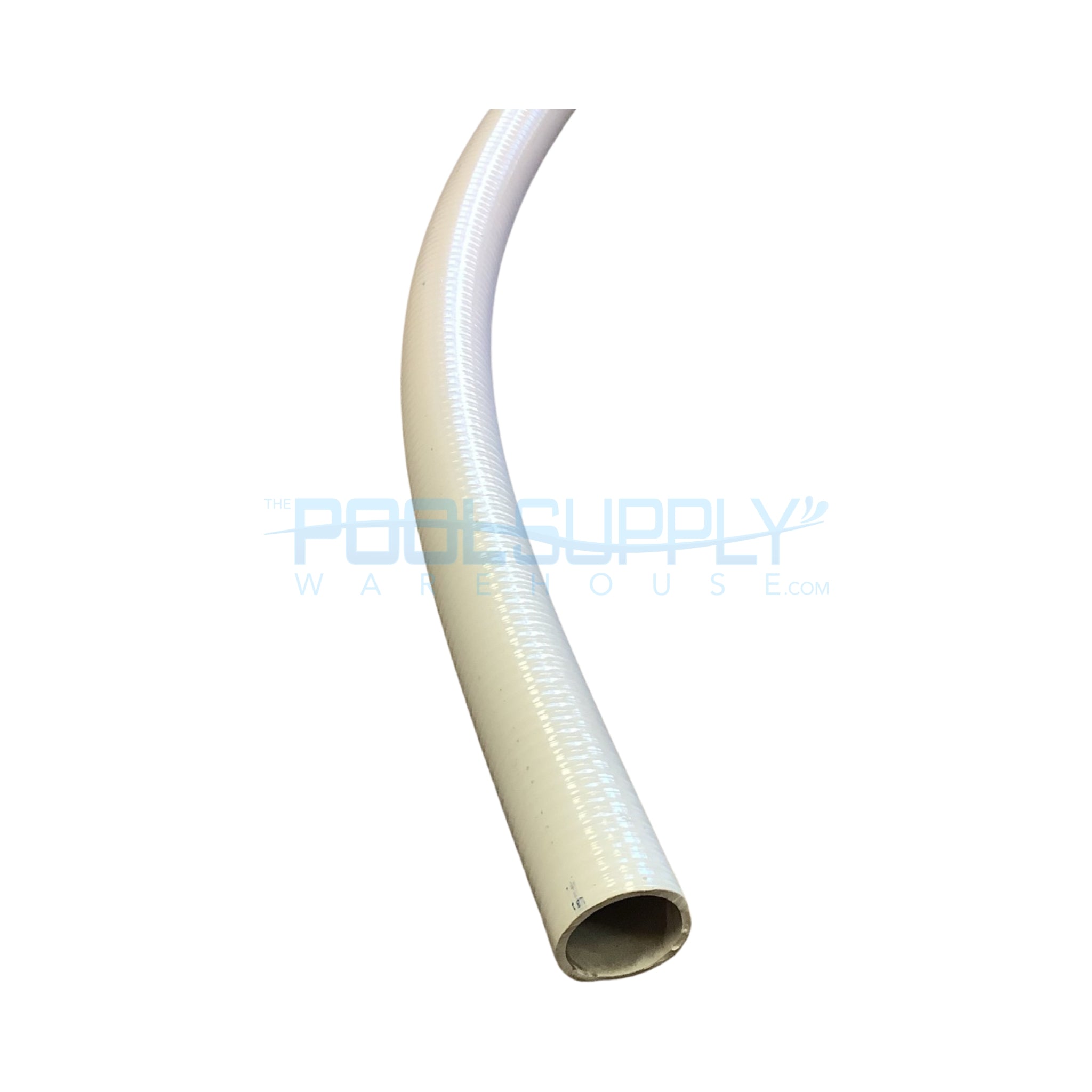 SuperFlex 1-1/2"x5 Ft. SCH40 Flexible PVC Pipe, White - S-112WH-5 - The Pool Supply Warehouse