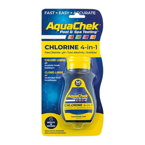 AquaChek Yellow 4-in-1 Test Strips - 511242A