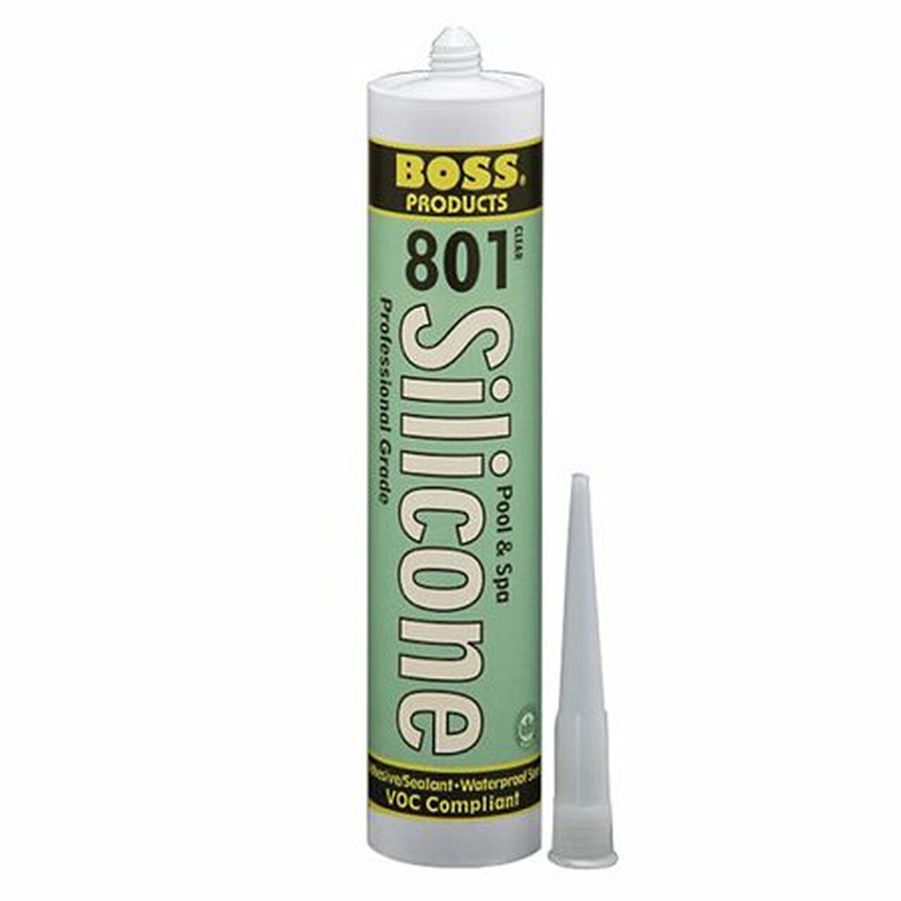 Soudal Accumetric 801 Neutral Cure Silicone Adhesive - 10.3 oz, White - 142314 - The Pool Supply Warehouse