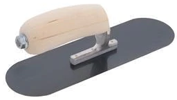Marshalltown Concrete 10x3" Blue Steel Pool Trowel - 15297