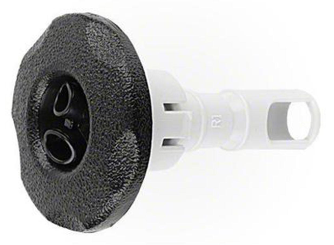 Waterway Plastics Poly Storm Gunite Jet Internals - Twin Roto 5-Scallop Black - 229-8121 - The Pool Supply Warehouse