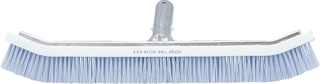 A&B 923C Tile Scrubber Curved Commercial Wall Brush - 3020