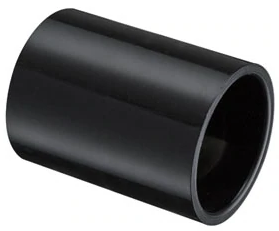 Spears SCH40 2" PVC Coupling, Black - 429-020B