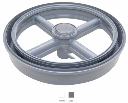 Blue Square Eclipse Debris Catcher Main Drain - 501003-WT