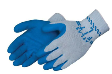 Christy's A-377XL Atlas® Blue Flex® Men's Rubber Coated Gloves - 510592