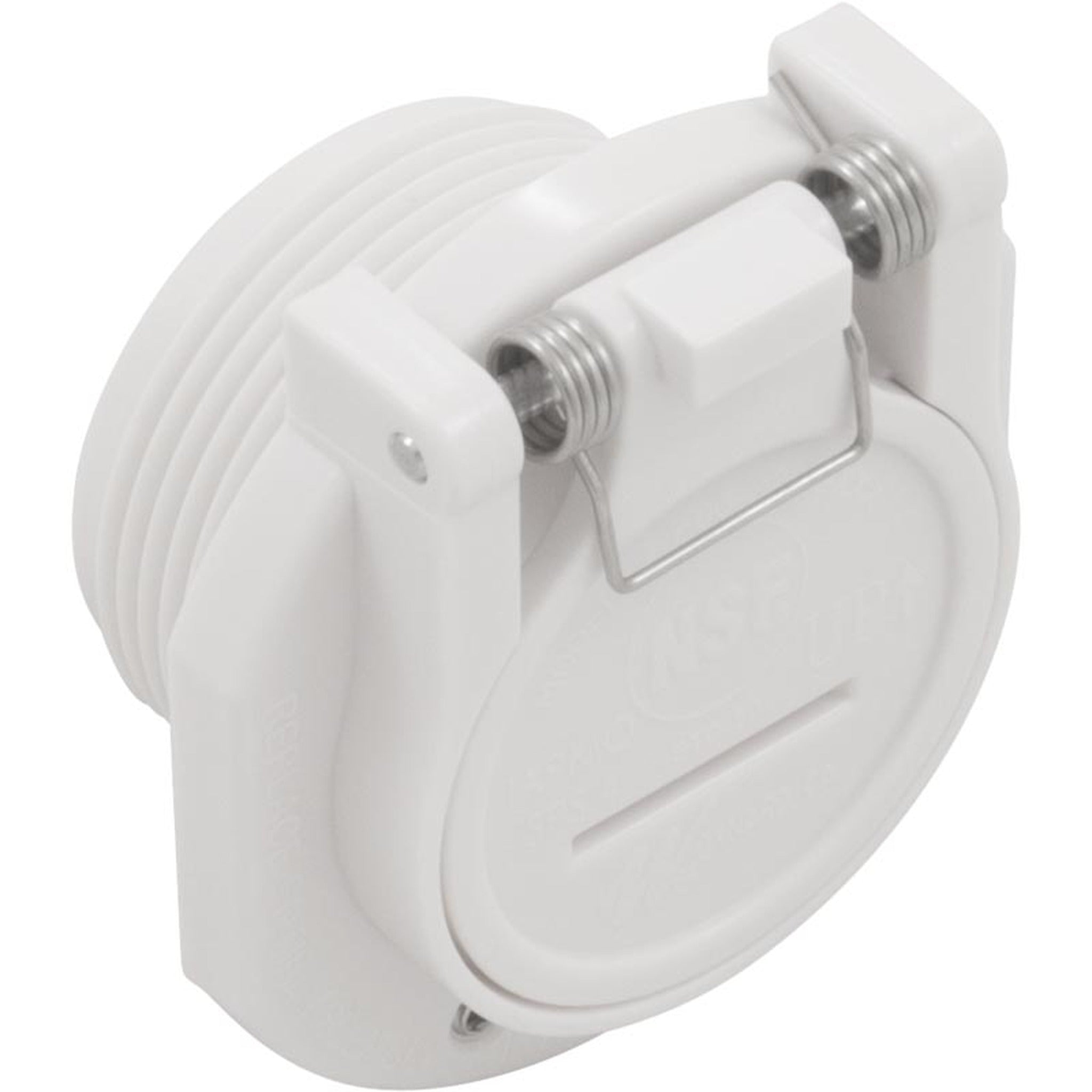 Waterway 1.5" MPT White Vac Lock Cover - 600-2200