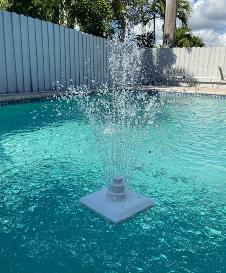Swimline 3-Tier Grecian Pool Fountain, White - 8597