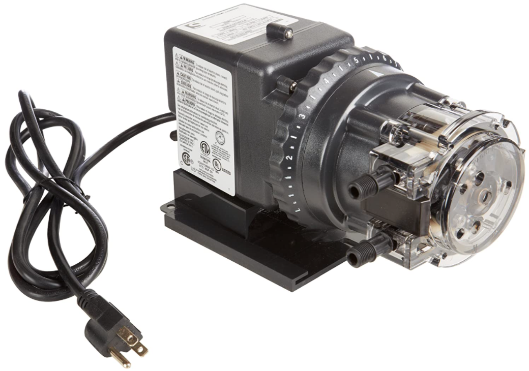 Stenner Pumps Classic Single Head Adjustable Chemical Injection Pump - 85MJL5A1STAA - The Pool Supply Warehouse