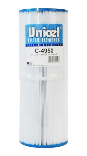 Unicel C-4950 Replacement Filter Cartridge for 50 Square Foot Rainbow, Waterway-The Pool Supply Warehouse