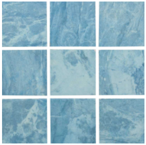 National Pool Tile 2"x2" Barbados Aqua Mosaic - CRZBARAQU MOS2