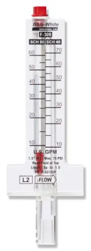 2" Horizontal Flow Pipe Flowmeter - F-30200P