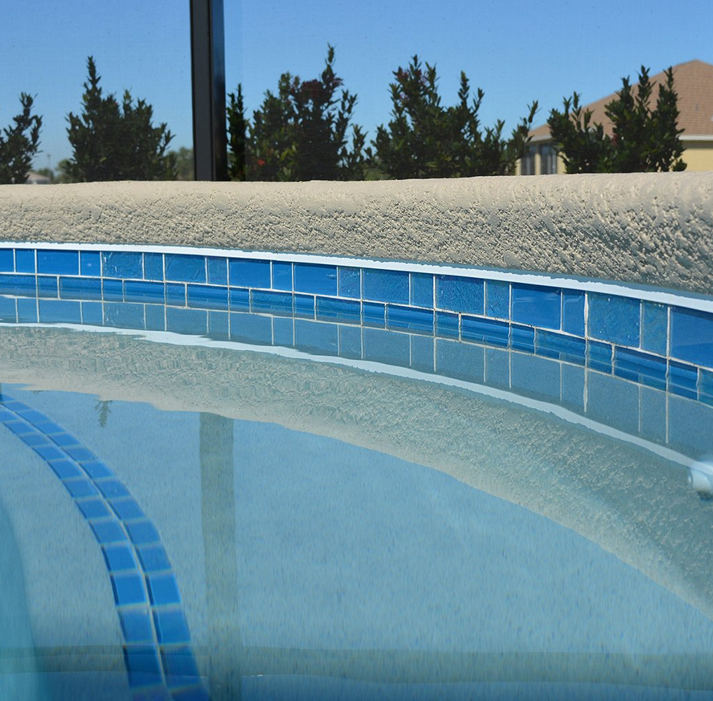 Artistry in Mosaics 1 Sq-Ft. Azure Blend Design Tile - GT8M4896B12