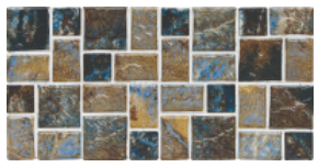 National Pool Tile Street Random - Dark Blue Mini - MASMR150