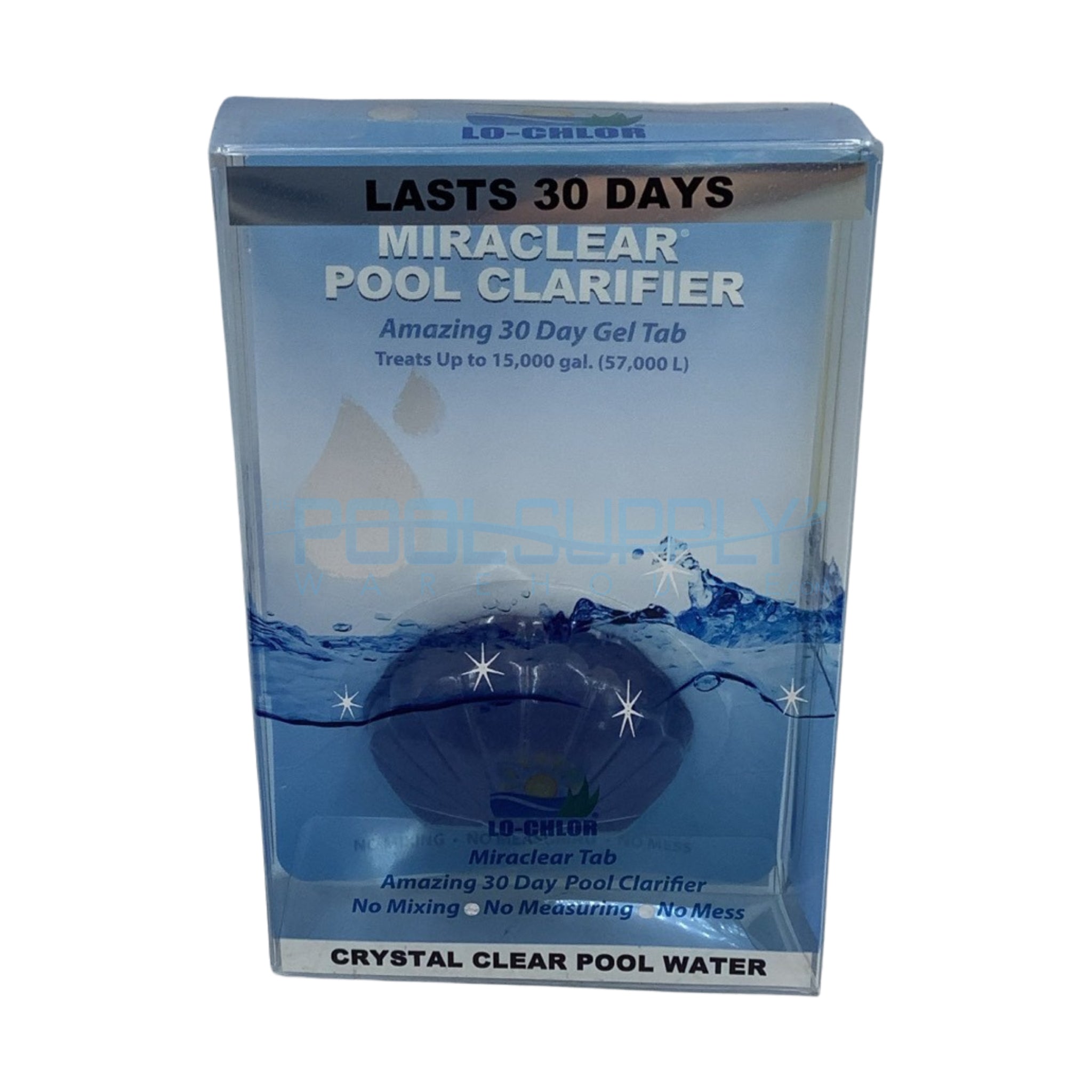 Miraclear Pool Clarifier Tab - 1.4 oz - LO-3015 - The Pool Supply Warehouse