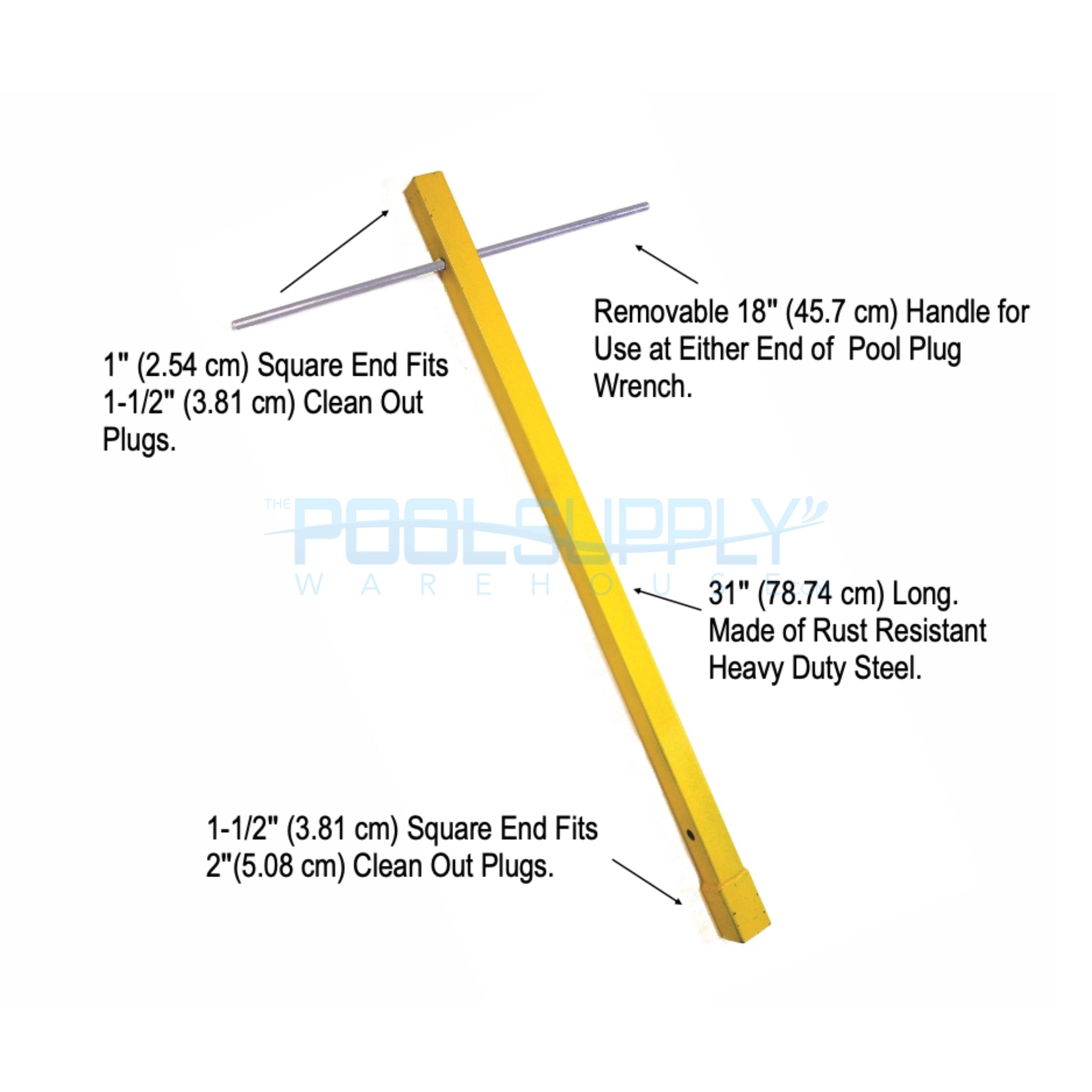 Pool Plug Removal Tool w/ Handle - SPPW405