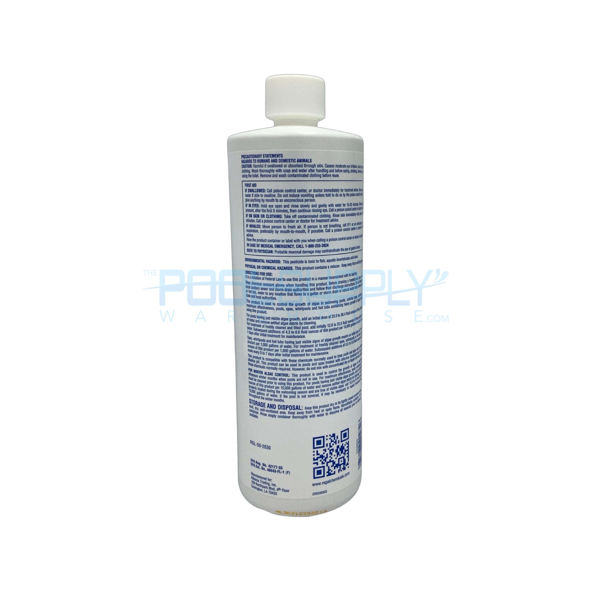 Regal 1 Qt. Poly-Algaecide 30 - 50-2630