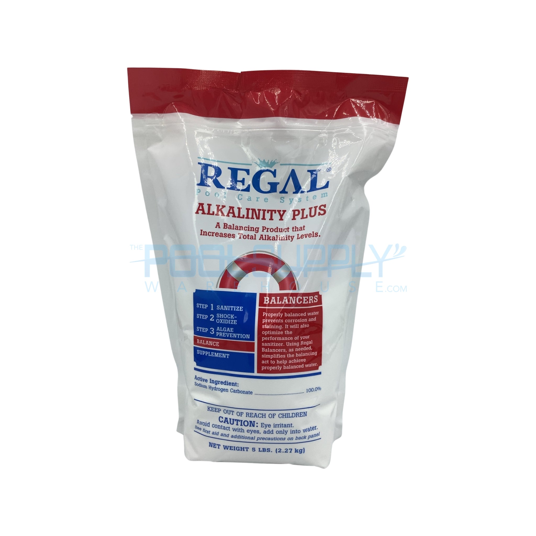 Regal Alkalinity Plus 5 Lb. Pouch - PSC5-RG - The Pool Supply Warehouse