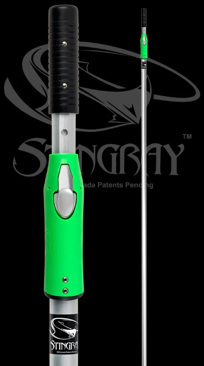 Smart! Company 8-16 Ft. Power Pole for Stingray Skimmer Net with Lever Lock - SRLV8