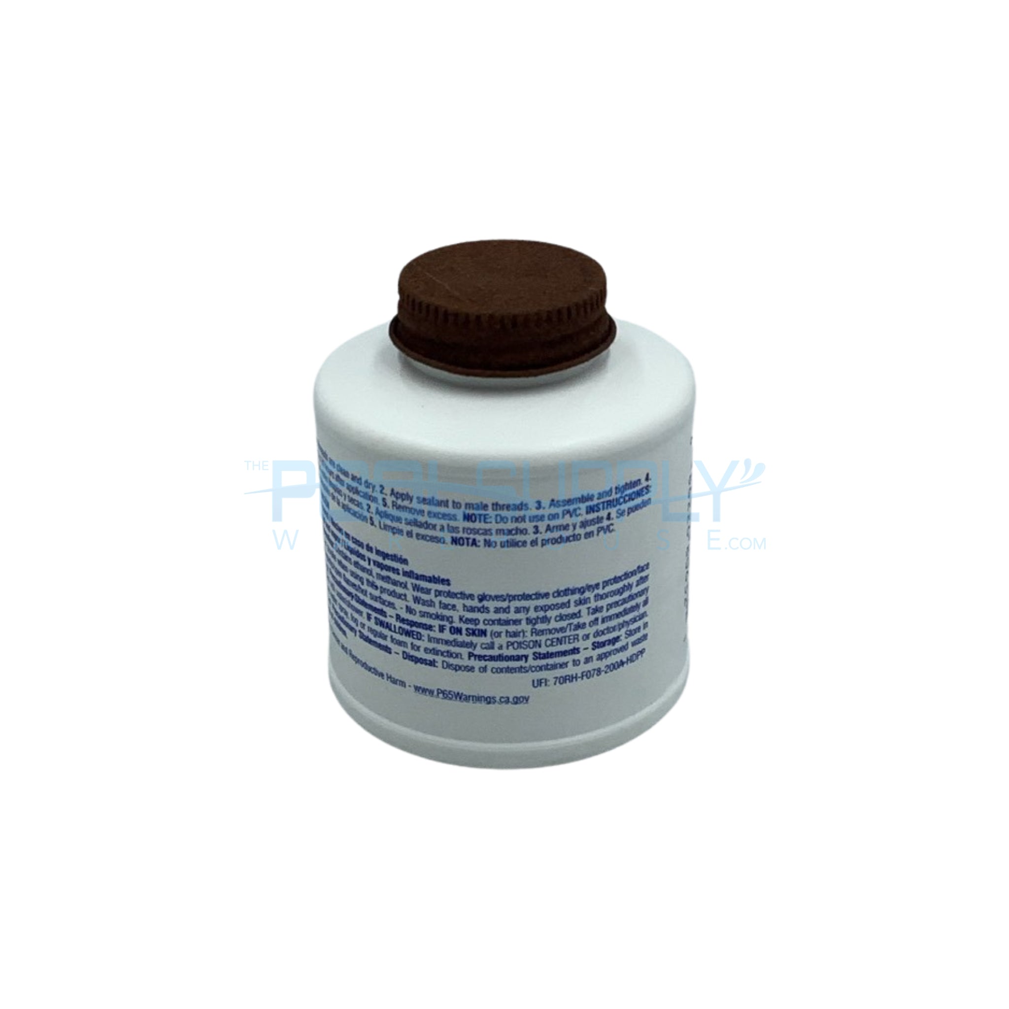 Thread Sealant W/PTF .25" PT 14H, Color: White - 80632 - The Pool Supply Warehouse