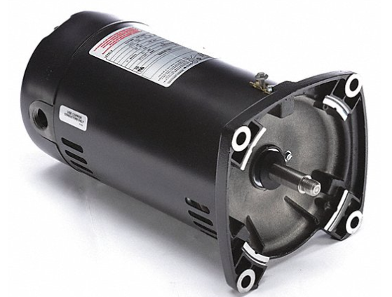 Century® 1/2 HP Square Flange Up-Rated Two-Compartment Pool Filter Motor - USQ1052