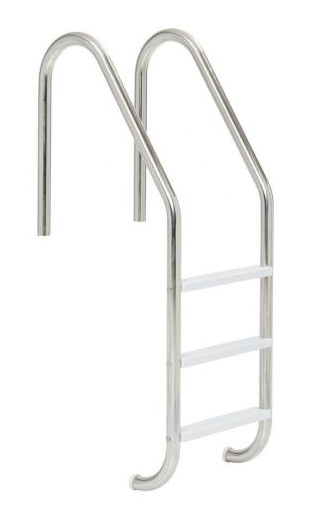 SR Smith 3-Step Marine Grade Ladder with Plastic Tread - VLLS-103E-MG - The Pool Supply Warehouse