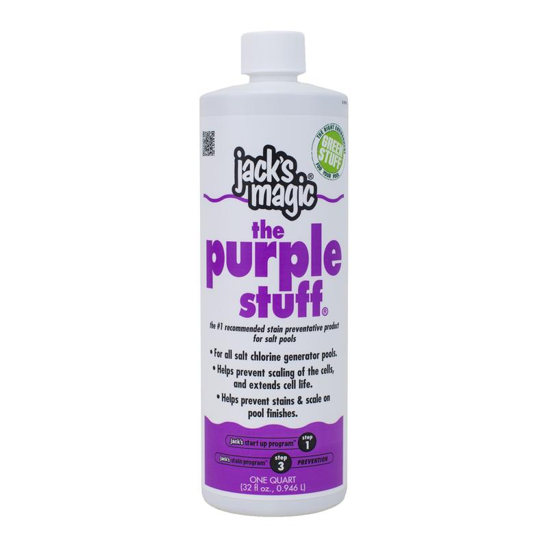 Jack's Magic The Purple Stuff - 1 Qt - JMPURPLE032 - The Pool Supply Warehouse