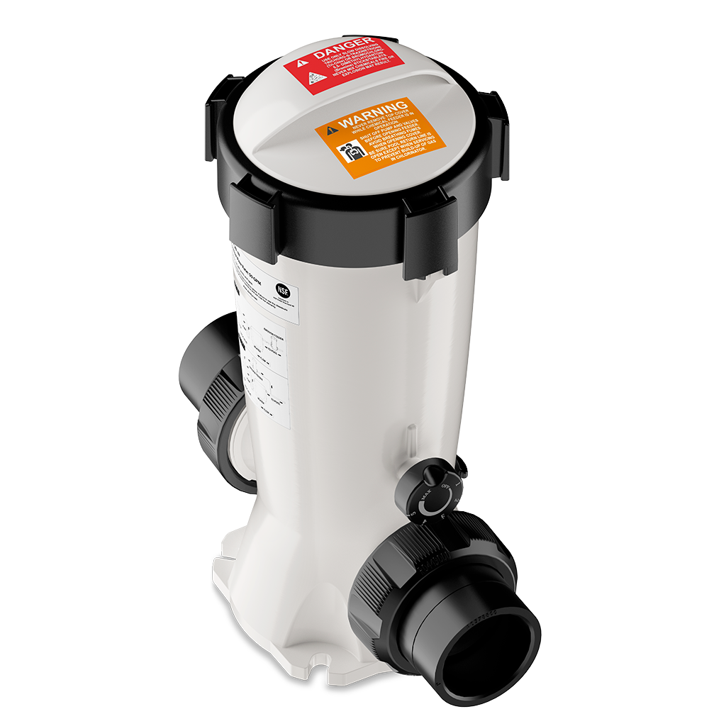 Jandy In-Line Tablet Erosion Feeder, with Unions - JEFIN