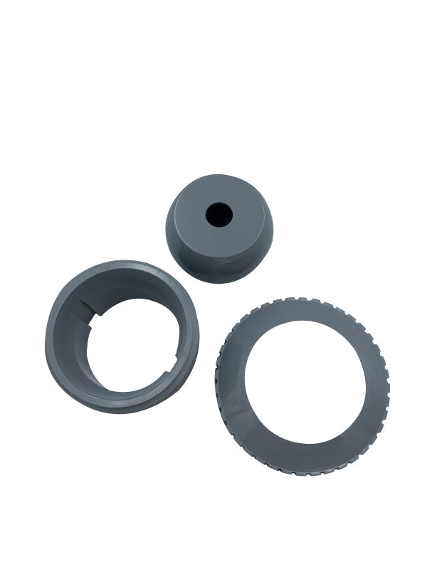 Super-Pro Hydrostream Fitting, 1-1/2" MPT, 3/8" Opening, Gray - 25552-101-000 - Hydrostream Fitting - SUPER-PRO - The Pool Supply Warehouse