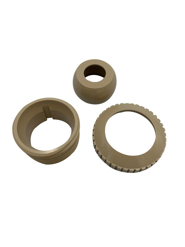 Super-Pro Hydrostream Fitting, 1-1/2" MPT, 3/4" Opening, Tan - 25552-339-000 - Hydrostream Fitting - SUPER-PRO - The Pool Supply Warehouse