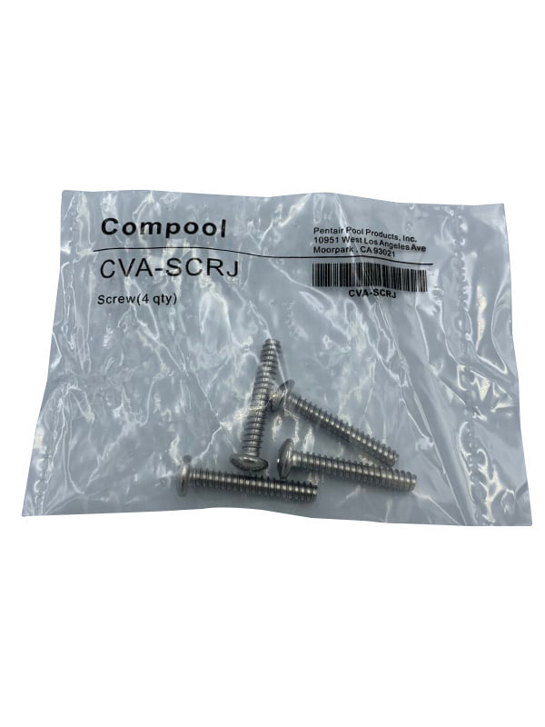 4/PK CVA24 TO COMPOOL VALVE MOUNTING SCREW-The Pool Supply Warehouse