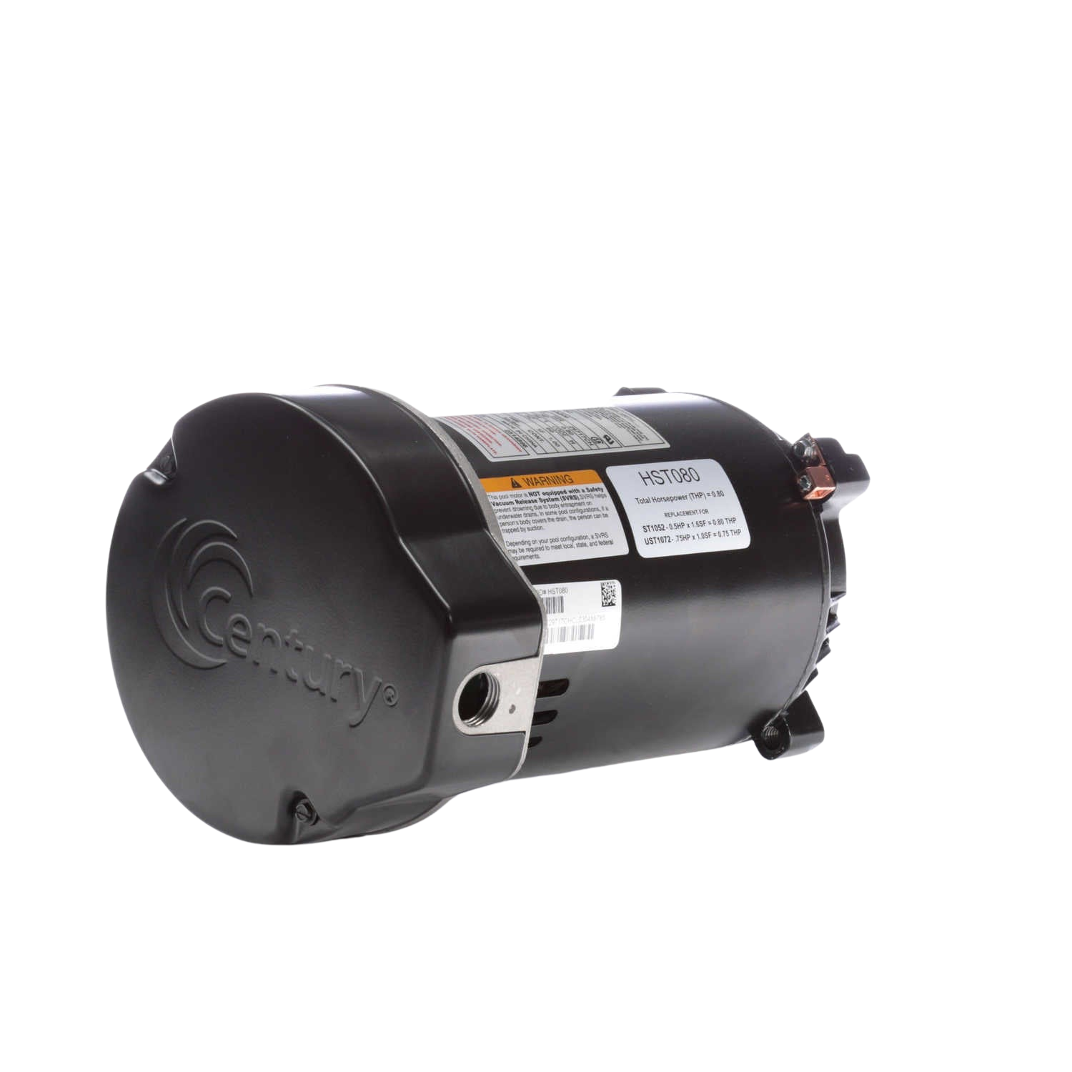 Century .8 THP 115/230V 56J ODP Threaded Motor - HST080