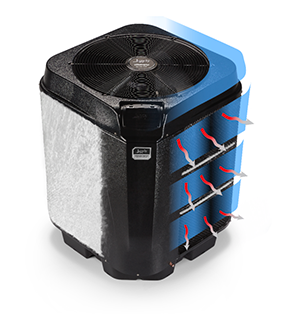 Versatemp 103k BTU, 6.4 COP Heater/Chiller, 230V/60HZ