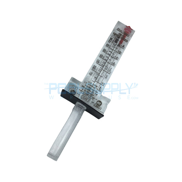 3" Horizontal Flow Pipe Flowmeter - F-30300P - The Pool Supply Warehouse