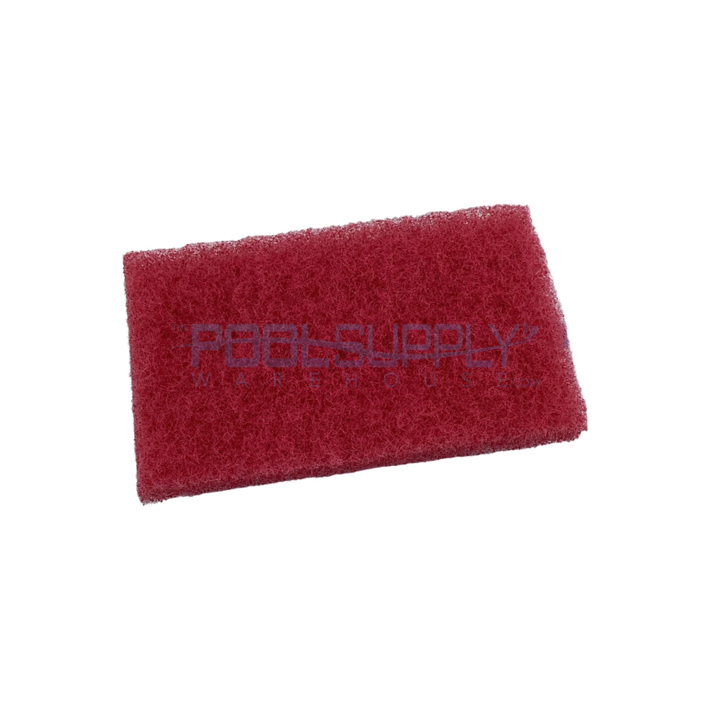 Lodge ACM10R41 Scrubbing pad, One, Red: Serveware Accessories