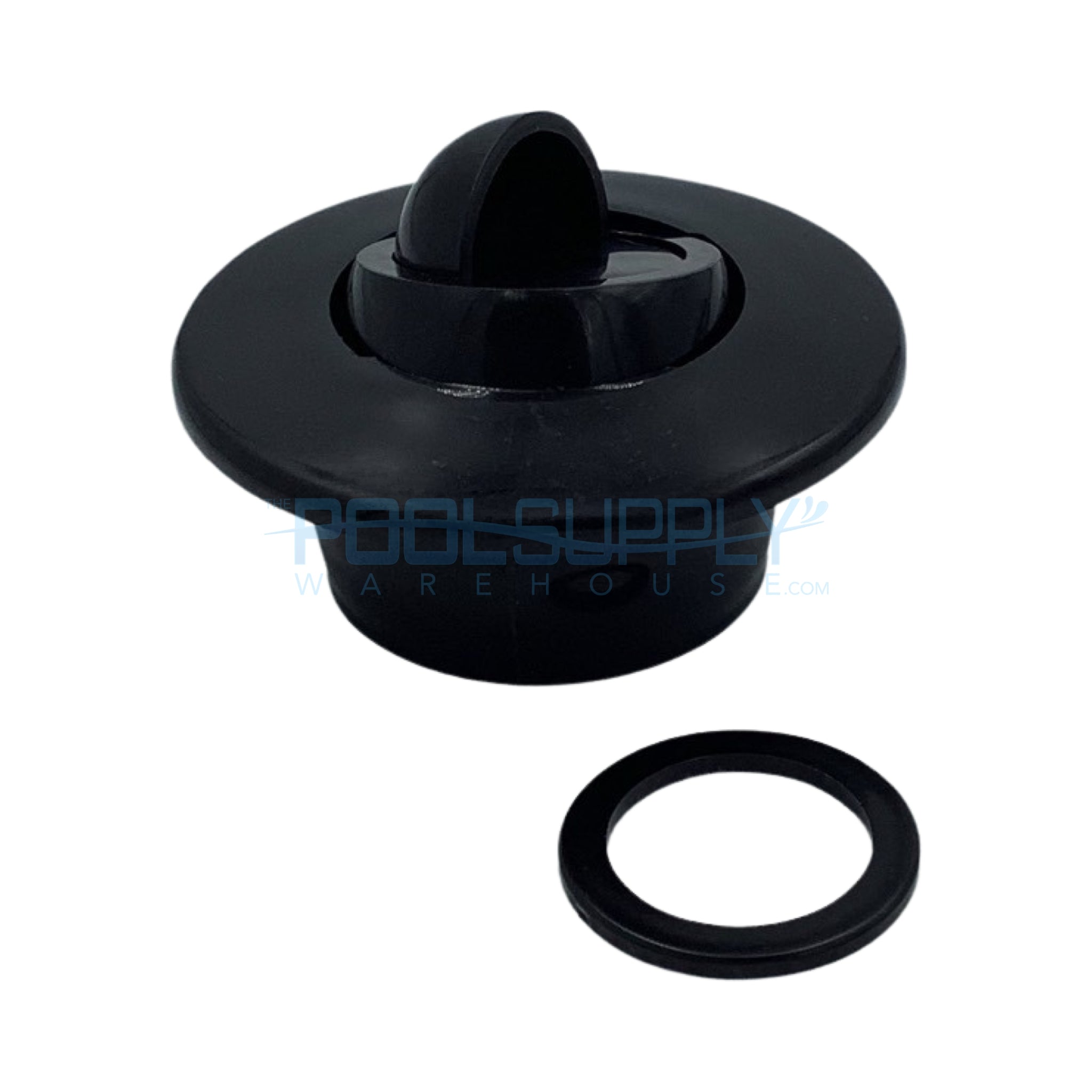 CMP 2" Self-Aligning Aussie Insider, Black - 25559-204-000 - The Pool Supply Warehouse